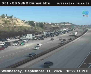 SB 5 at Carmel Mountain Rd.