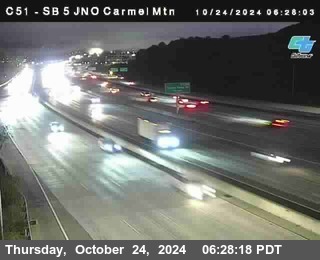 SB 5 at Carmel Mountain Rd.