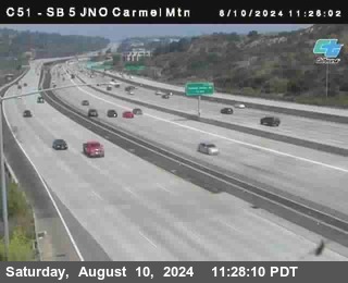 SB 5 at Carmel Mountain Rd.