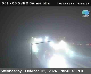 SB 5 at Carmel Mountain Rd.