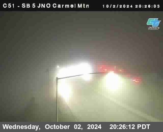 SB 5 at Carmel Mountain Rd.