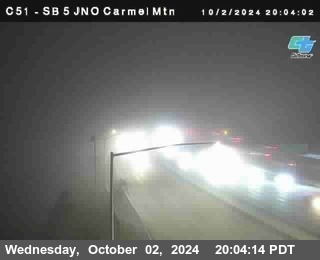 SB 5 at Carmel Mountain Rd.