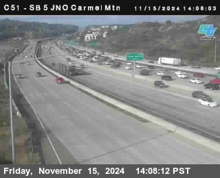 SB 5 at Carmel Mountain Rd.