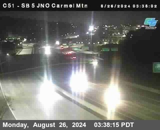 SB 5 at Carmel Mountain Rd.