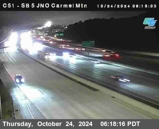 SB 5 at Carmel Mountain Rd.