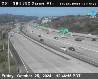 SB 5 at Carmel Mountain Rd.