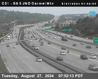 SB 5 at Carmel Mountain Rd.