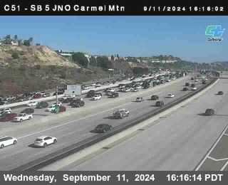 SB 5 at Carmel Mountain Rd.