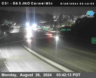 SB 5 at Carmel Mountain Rd.