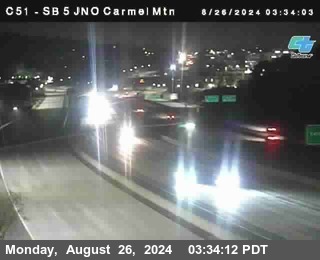 SB 5 at Carmel Mountain Rd.