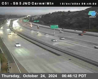 SB 5 at Carmel Mountain Rd.