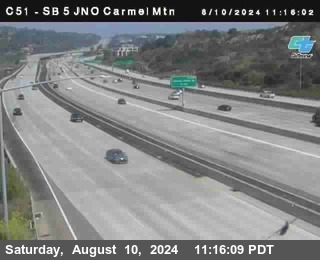 SB 5 at Carmel Mountain Rd.