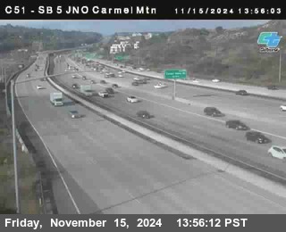 SB 5 at Carmel Mountain Rd.