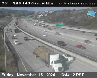 SB 5 at Carmel Mountain Rd.