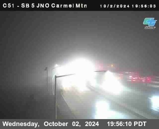 SB 5 at Carmel Mountain Rd.