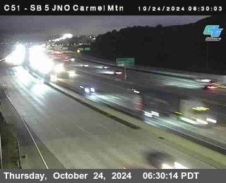 SB 5 at Carmel Mountain Rd.