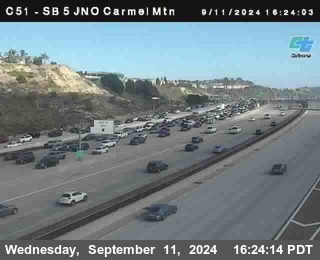 SB 5 at Carmel Mountain Rd.