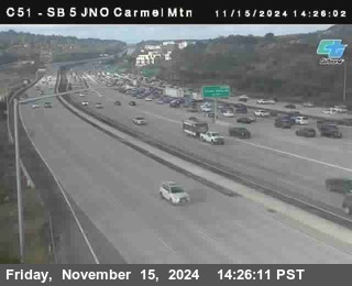 SB 5 at Carmel Mountain Rd.