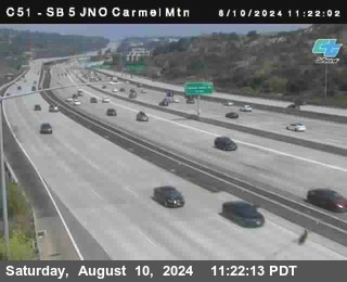 SB 5 at Carmel Mountain Rd.