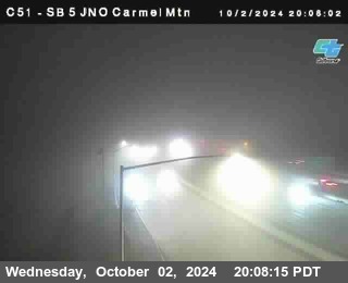 SB 5 at Carmel Mountain Rd.