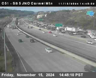 SB 5 at Carmel Mountain Rd.