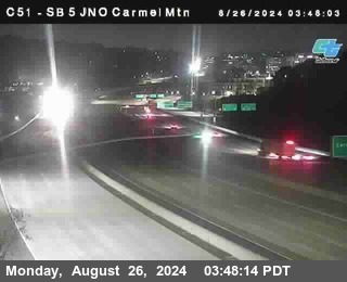 SB 5 at Carmel Mountain Rd.