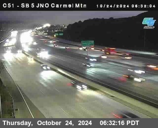 SB 5 at Carmel Mountain Rd.