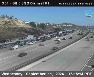 SB 5 at Carmel Mountain Rd.