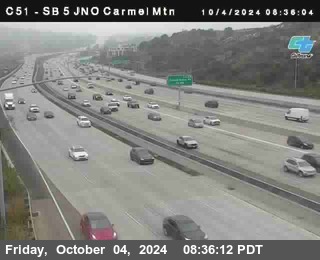 SB 5 at Carmel Mountain Rd.