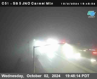 SB 5 at Carmel Mountain Rd.