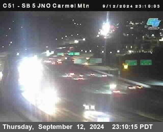 SB 5 at Carmel Mountain Rd.