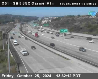 SB 5 at Carmel Mountain Rd.