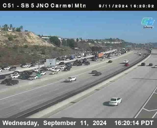 SB 5 at Carmel Mountain Rd.