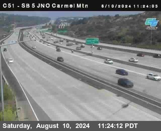 SB 5 at Carmel Mountain Rd.