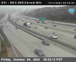 SB 5 at Carmel Mountain Rd.