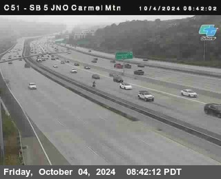 SB 5 at Carmel Mountain Rd.