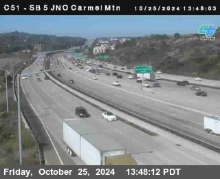 SB 5 at Carmel Mountain Rd.