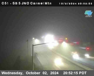 SB 5 at Carmel Mountain Rd.