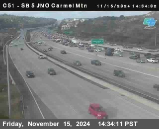 SB 5 at Carmel Mountain Rd.