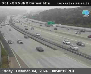 SB 5 at Carmel Mountain Rd.