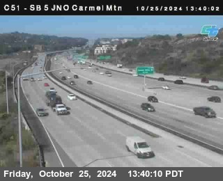 SB 5 at Carmel Mountain Rd.