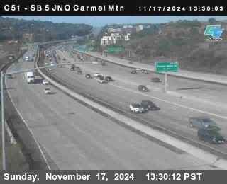 SB 5 at Carmel Mountain Rd.