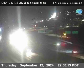 SB 5 at Carmel Mountain Rd.