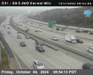 SB 5 at Carmel Mountain Rd.