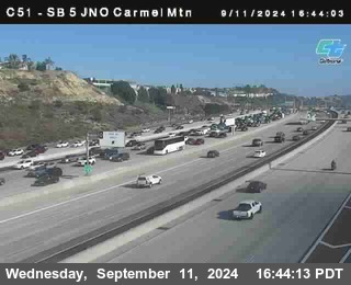 SB 5 at Carmel Mountain Rd.