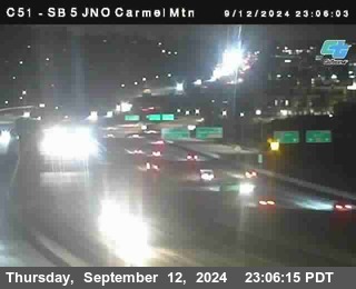 SB 5 at Carmel Mountain Rd.