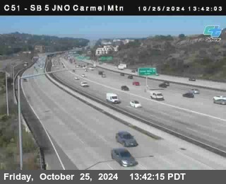 SB 5 at Carmel Mountain Rd.