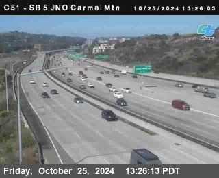 SB 5 at Carmel Mountain Rd.