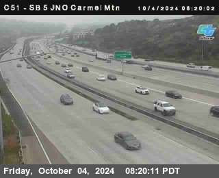 SB 5 at Carmel Mountain Rd.