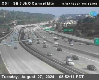 SB 5 at Carmel Mountain Rd.